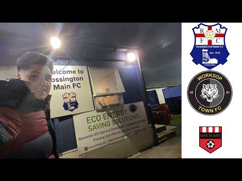 MATCH DAYS- ROSSINGTON V WORKSOP- SEMI FINAL DRAMA- FIGHTING