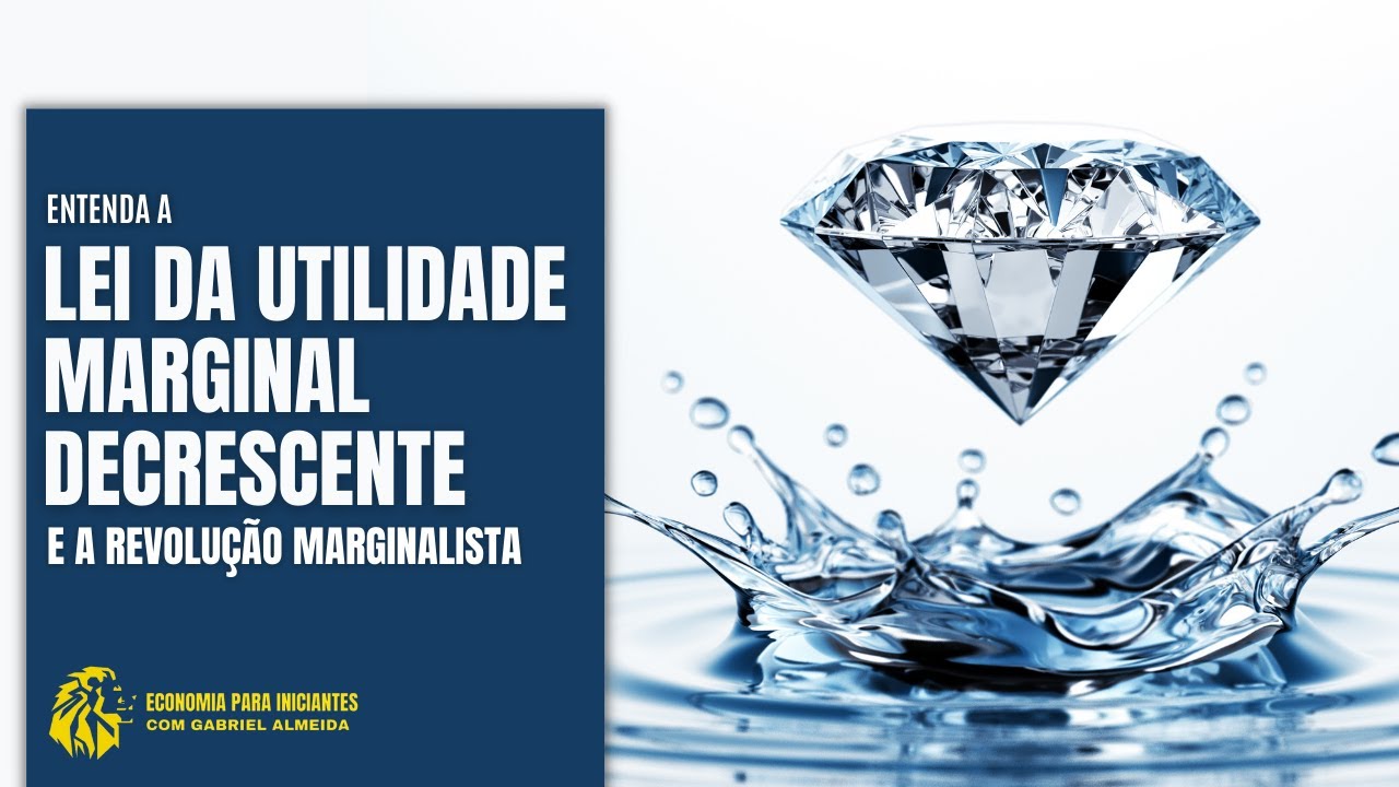 Lei da UTILIDADE MARGINAL Decrescente | Paradoxo | Revolução Marginalista
