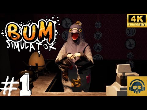 BUM SIMULATOR - Full Release Gameplay Walkthrough in 4K - Part 1 - YouTube