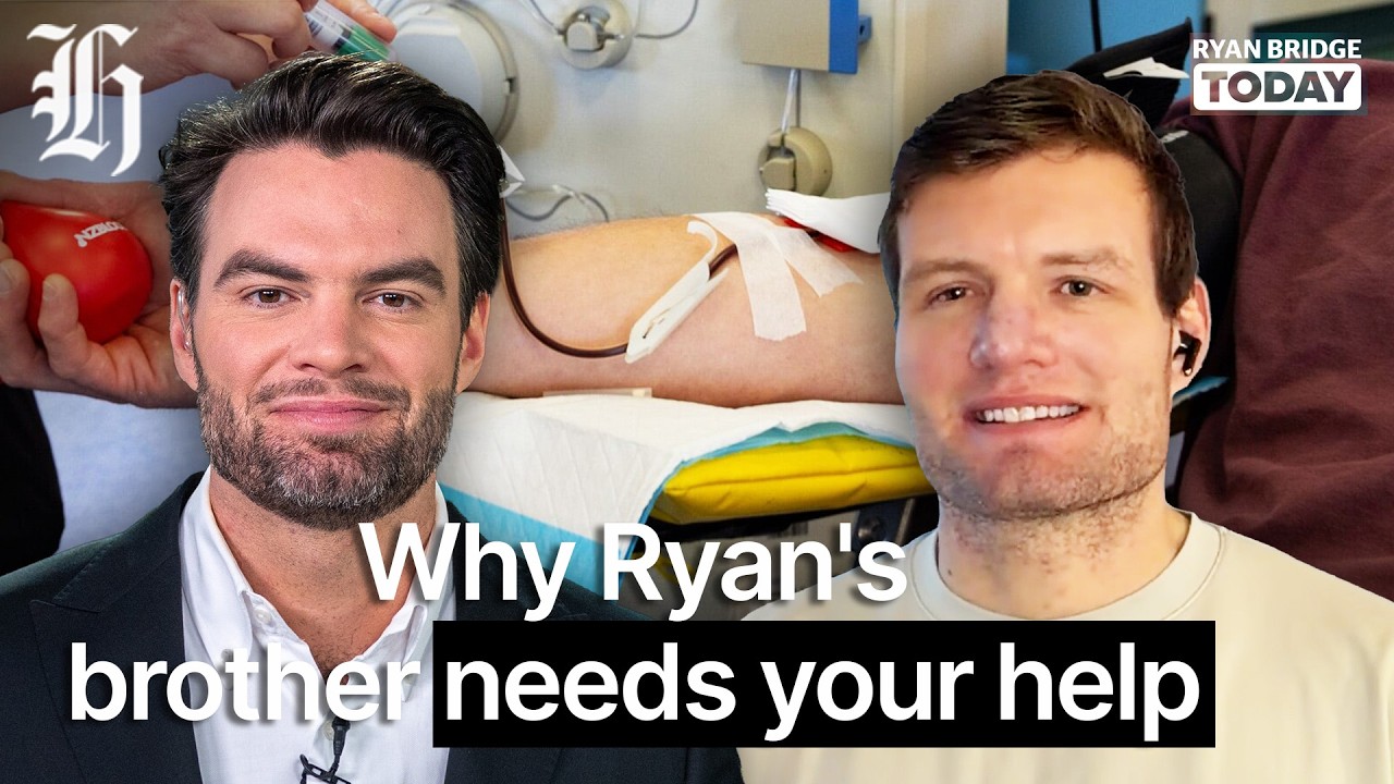 Why Ryan's brother needs your help to stay healthy | Ryan Bridge TODAY