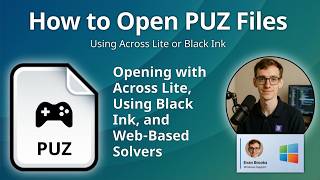 How to Open PUZ Files (Across Lite Crossword Puzzle)