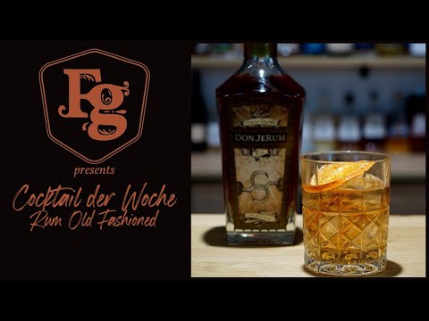 Rum Old Fashioned - Cocktail Rezept