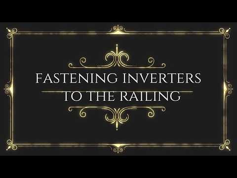 Attaching Microinverters to Racking