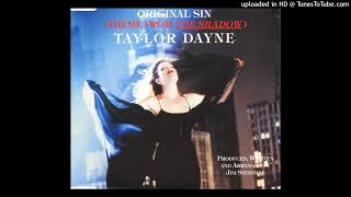 Taylor Dayne  - Original Sin (Album Version)