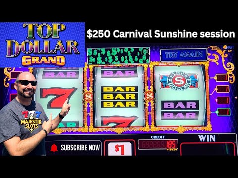 Thumbnail for Top Dollar Grand on Carnival Sunshine! 💰 Final Offer Pays BEST?! #cruise #casino #slot #gambling
