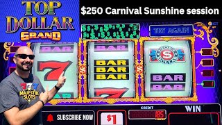 Top Dollar Grand on Carnival Sunshine! 💰 Final Offer Pays BEST?! #cruise #casino #slot #gambling
