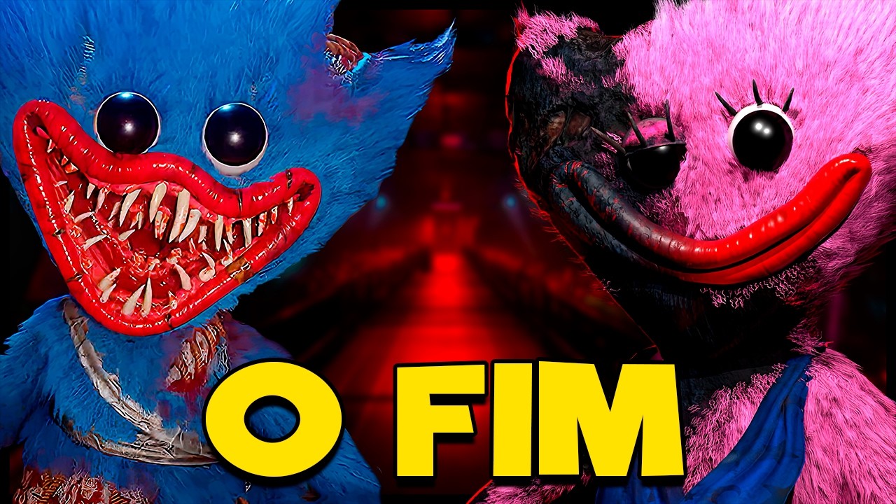 🚨BOMBA! Poppy Playtime 5 será O FIM de Huggy Wuggy e Kissy Missy