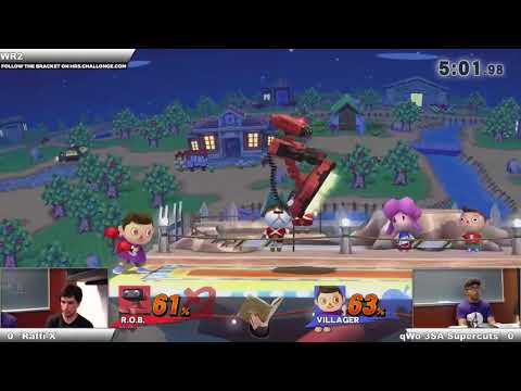 Hard Read Smash: Volume 5 WR3: 3SA qWo | Supercuts (Villager) vs Raffi-X (ROB)