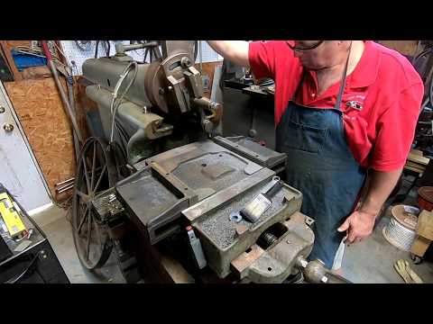 Shaper Restoration #7A Machining The John Doe Cross Feed With The G&E Shaper