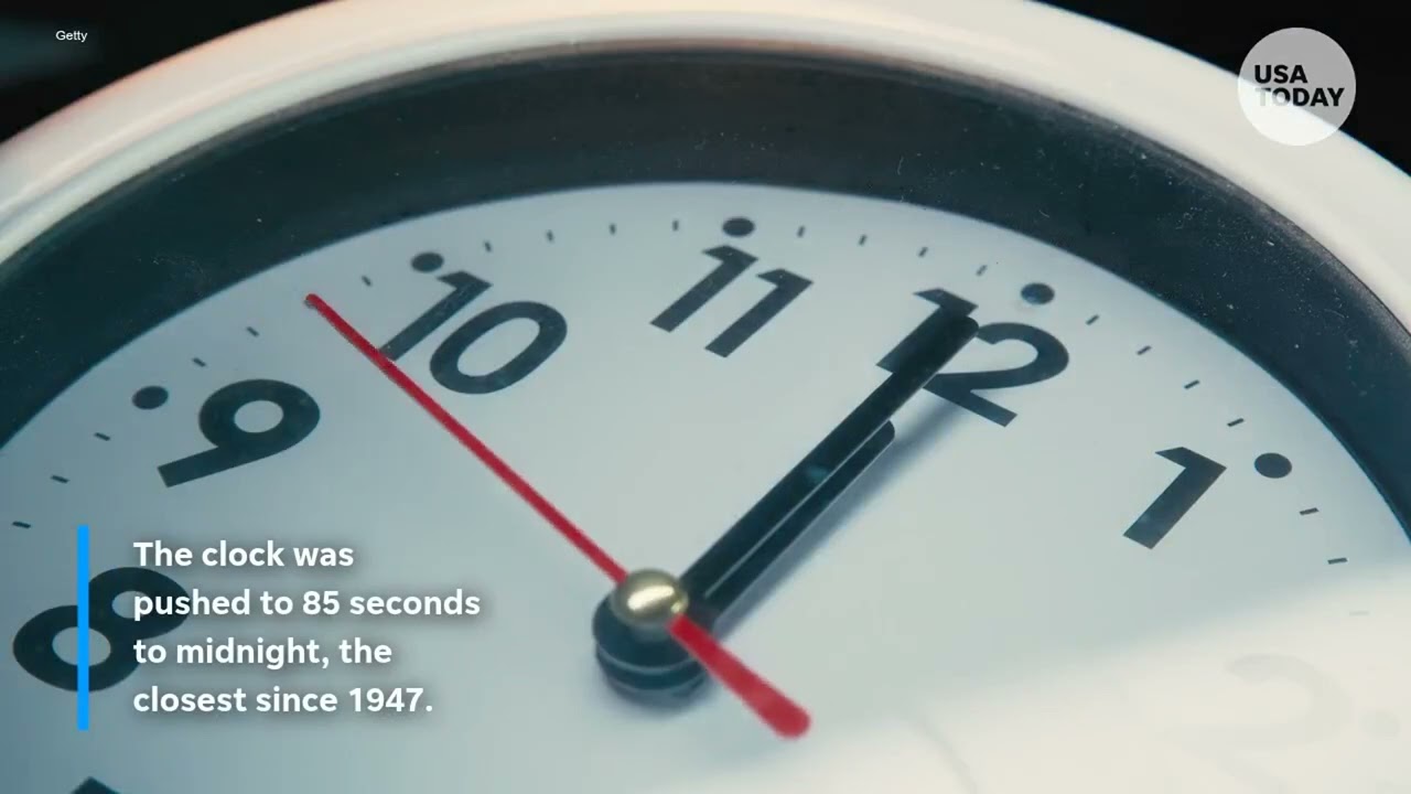 Doomsday clock shows AI as greater threat to humanity