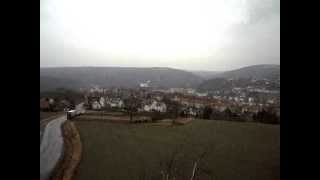 preview picture of video 'Wettervideo der Wettercam Irchwitz mit Blick auf Greiz am 28.02.2012, Dienstag'