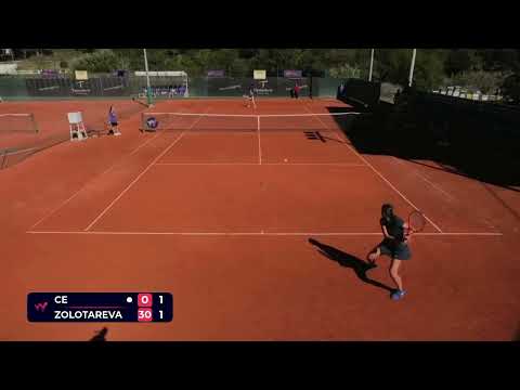 Gabriela Ce (BRA) vs Rada Zolotareva [Q] (RUS) // 3-6 4-6 // W75 Kursumlijska Banja // Semi-final