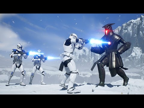 501st Legion Clone Troopers vs Tomb Guardian - STAR WARS FALLEN ORDER