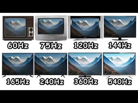 Every Display Refresh Rate Explained in 25 Minutes