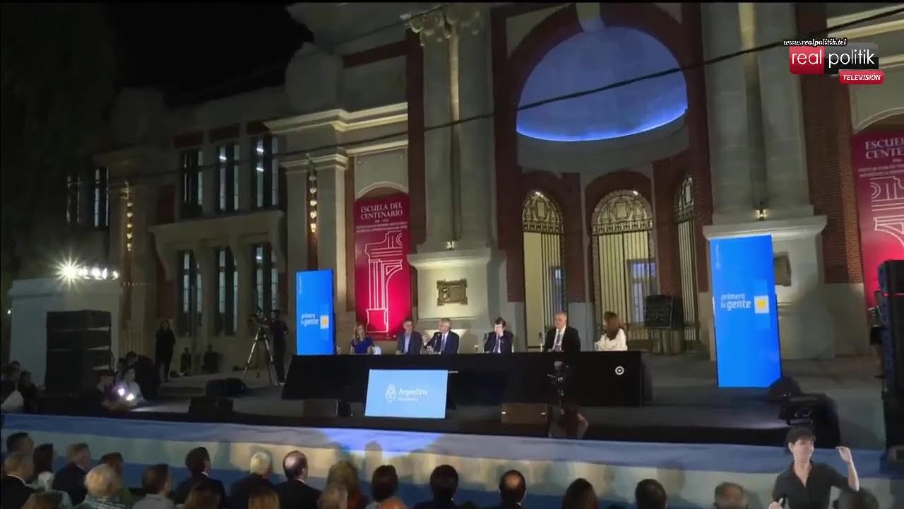 Alberto Fernández inauguró obras en Santiago del Estero: "En la educación pública está el futuro"