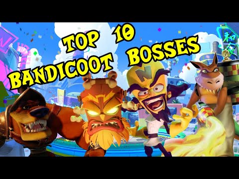 Top 10 Crash Bandicoot Bosses - DylanBandicoot