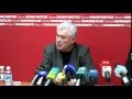Conferință De Presă Susținută De Președintele Partidului Comuniștilor Din Republ