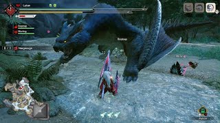 Solo High Rank Nargacuga | 5'3813 | Lance | Monster Hunter Rise PS5