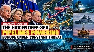 The Hidden Deep-Sea Pipelines Powering Europe — And Why They’re Under Threat