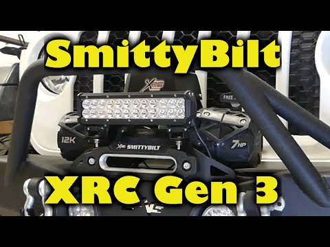 Smittybilt XRC Gen 3 Winch on a Gladiator