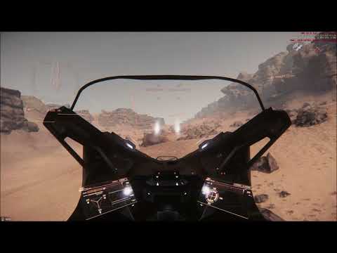 Star Citizen Alpha - Nox Kue Test Run