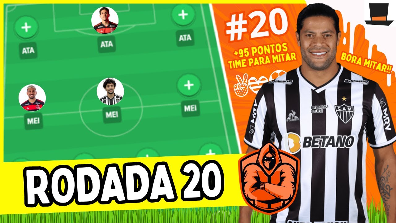 RODADA #20 - CARTOLA FC 2024 | 1.392 PONTOS ESTAMOS MITANDO