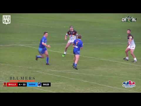 2018 CRRL - First Grade Round 12 Highlights - Gungahlin v West Belconnen