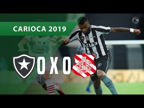 BOTAFOGO 0 X 0 BANGU - MELHORES MOMENTOS - 23/01 - CAMPEONATO CARIOCA 2019