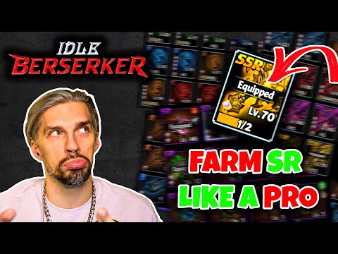 META FARMING FOR SR GEAR // Idle Berserker Guide
