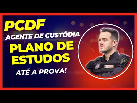 MISSION: PCDF Custody Agent Exam: STUDY PLAN FOR SUCCESS. Do this and you'll be in the running!