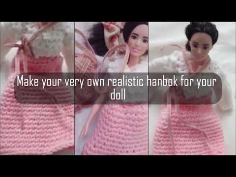 Hanbok Crochet for Dolls video thumbnail