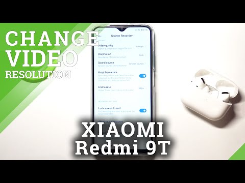 How to Change Video Quality on XIAOMI Redmi 9T – Screen Video Recording Quality