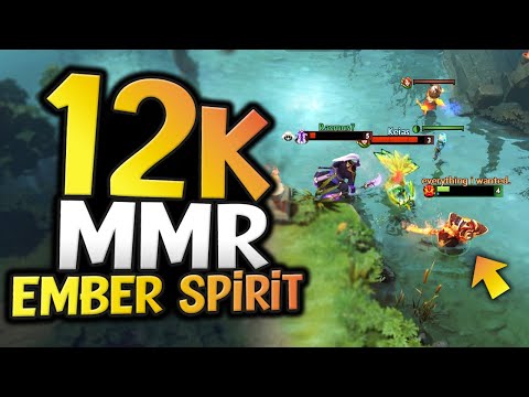 You can't OUTPLAY 12,000 MMR Ember Spirit Mid DOTA 2