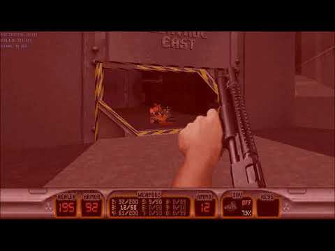 Duke Nukem 3D (100%) Walkthrough (E1L3: Death Row)