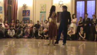 Bucharest Tango Encuentro April 23, 2010 - Adrian Veredice & Alejandra Hobert - 1st 1/2