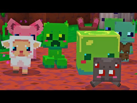 Minecraft, Men Vi Laver En CUTE Hær Af Dyr!