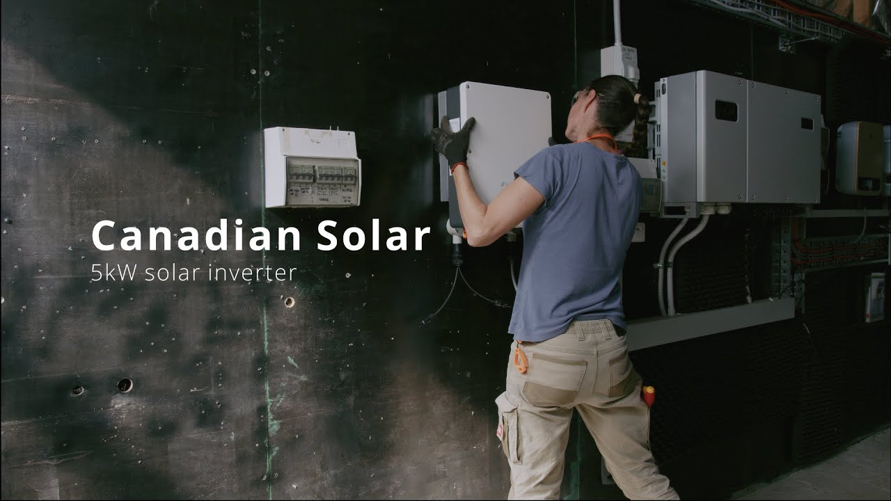 Canadian Solar - inverter installation