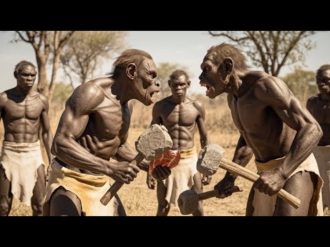 Life 2.9 Million Years Ago | Homo Erectus Fights for Survival in a Deadly World
