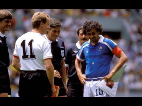 1986WC Karl-Heinz Rummenigge vs France 2-0 (World Cup Semi-Final) | All Touches