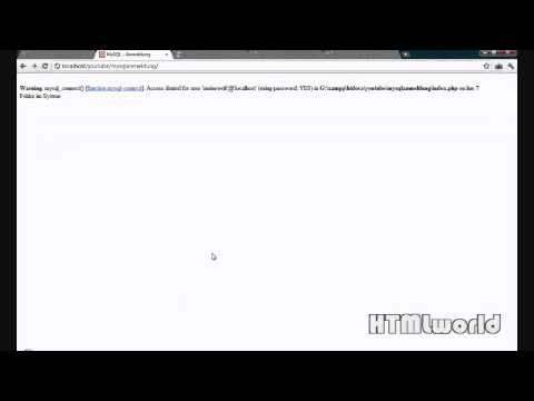 PHP Tutorial: Verbindung zur MySQL Datenbank herstellen | deutsch