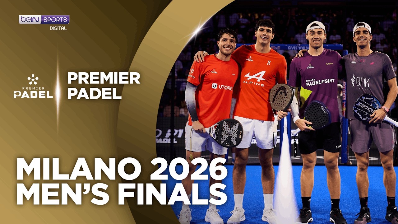 Tapia/Coello vs Augsburger/Lebron | Premier Padel Milan HIGHLIGHTS | 10/19/2026 | beIN SPORTS USA