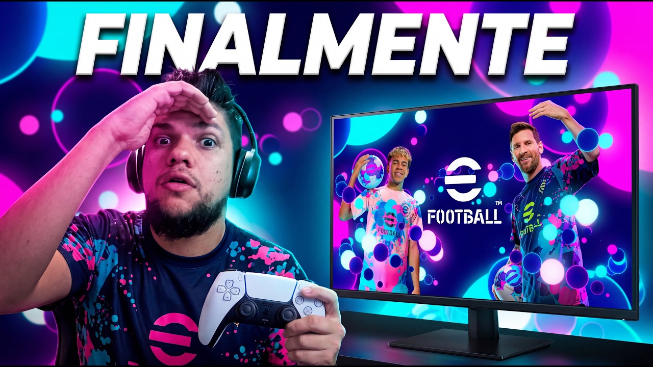 VOLTEI E TÔ PERDIDÃO NO EFOOTBALL 2027! ME AJUDEM AÍ 😅🔴 AO VIVO