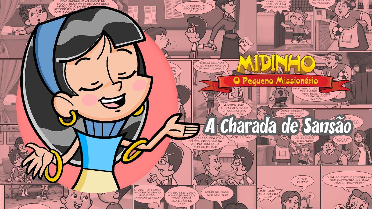 A charada de Sansão - Midinho, O Pequeno Missionário