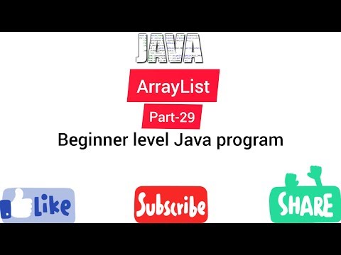 Arraylist Java Program For Beginner Level Part 29 Easy Learning Genius