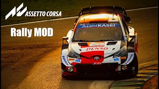 Toyota Yaris WRC 2021 LF - Course de côte du Col St Pierre - Assetto Corsa