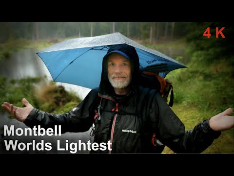Montbell Regenschirm – der leichteste Regenschirm der Welt