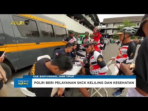POLRESTA BANYUWANGI GELAR PELAYANAN PUBLIK DI CAR FREE DAY PERINGATI HARI BHAYANGKARA KE-79