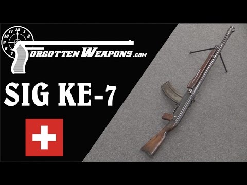 SIG KE-7 Light Machine Gun - More Complex Than Most