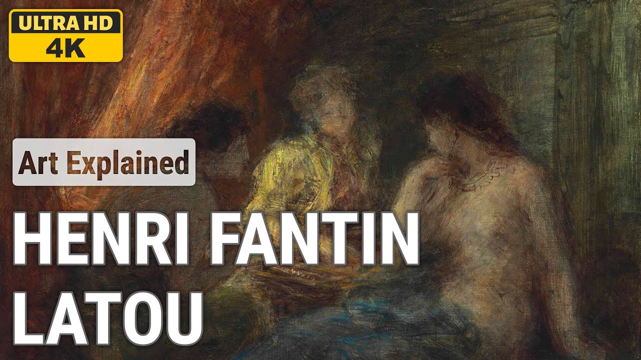 Henri Fantin Latou: A collection of 10 oil paintings with title and year, around 1903 [4K]