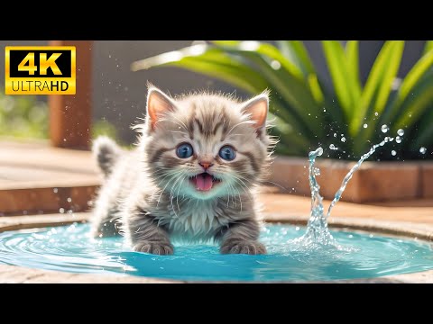 Super Cute Baby Animals 4K UHD - Cute Little Animal Paradise Around The Planet With Relaxing Music